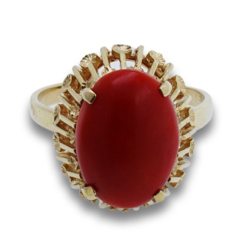 Ring 333 gold karat gelbgold - 333, 8