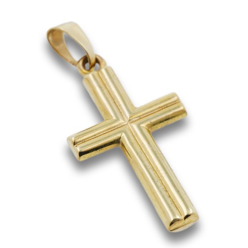 Kreuz anhänger 333 gold kt - kreuz,