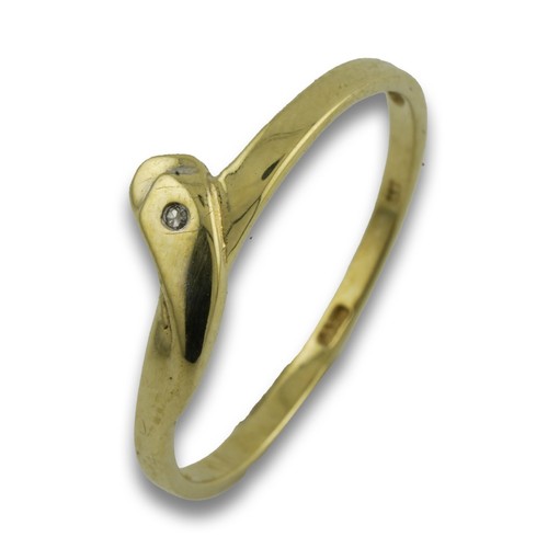 Diamant gold ring - diamant,