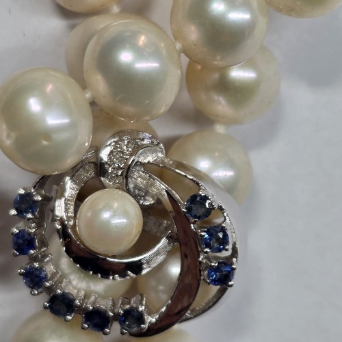 Hochwert perlenkette 375 gold - 375,