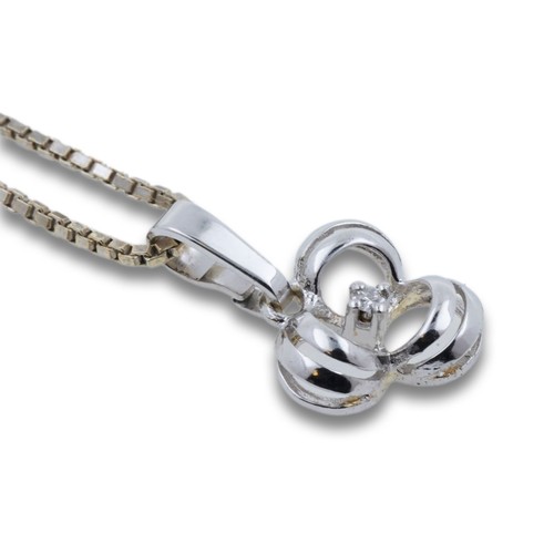 Diamant anhänger kette - diamant,