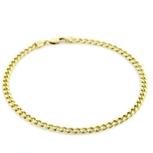 Armband 333 gold panzerkette - gold, 8