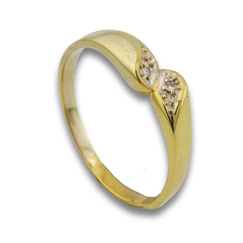 Ring 333 gold karat gelbgold - 333,
