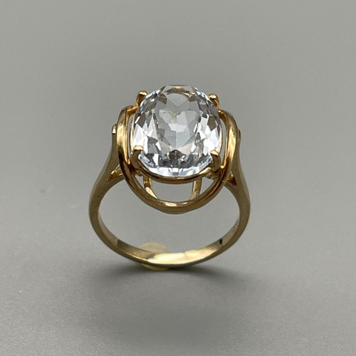 Zeitloser ring mit aquamarin - ring,