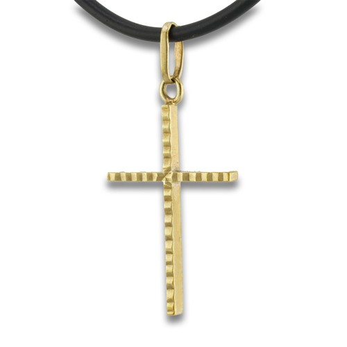 Kreuz gold anhänger 333 - gold,